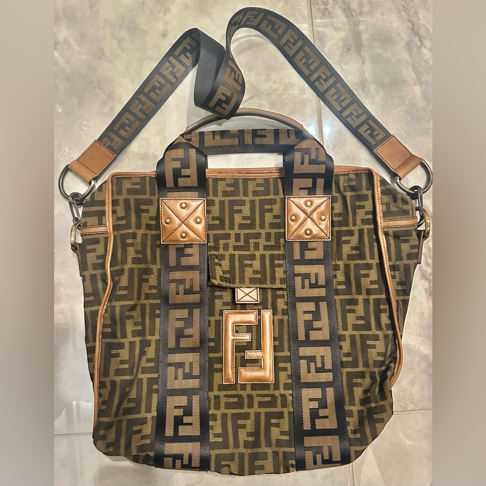 Fendi Zucca Tote Bag